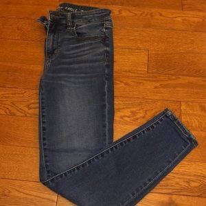 american eagle jeggings with no holes.